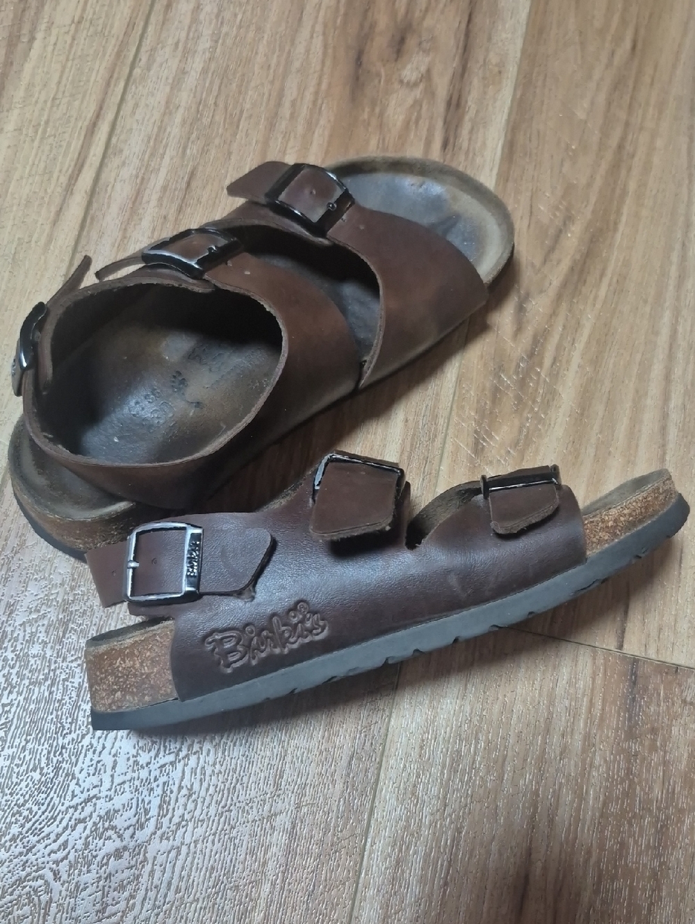 Women's Brown Birki's Birkenstock Milano Sandals